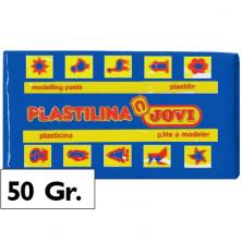 OfiElche-PLASTILINAS-PLASTILINA - 50GR. AZUL OSCURO JOVI