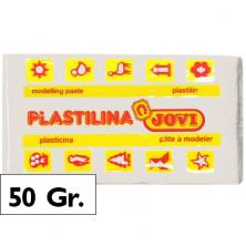 OfiElche-PLASTILINAS-PLASTILINA - 50GR. BLANCO JOVI