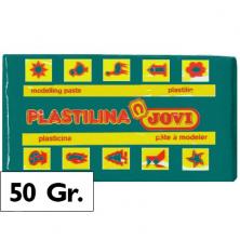 OfiElche-PLASTILINAS-PLASTILINA - 50GR. VERDE OSCURO JOVI