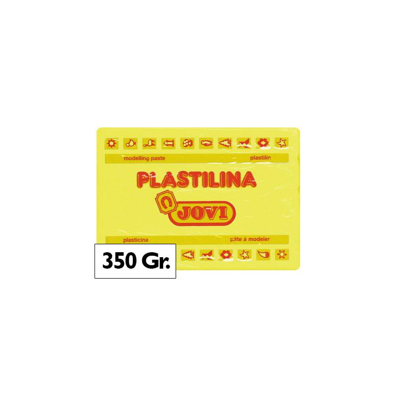 OfiElche-PLASTILINAS-PLASTILINA 350GR. AMARILLO JOVI
