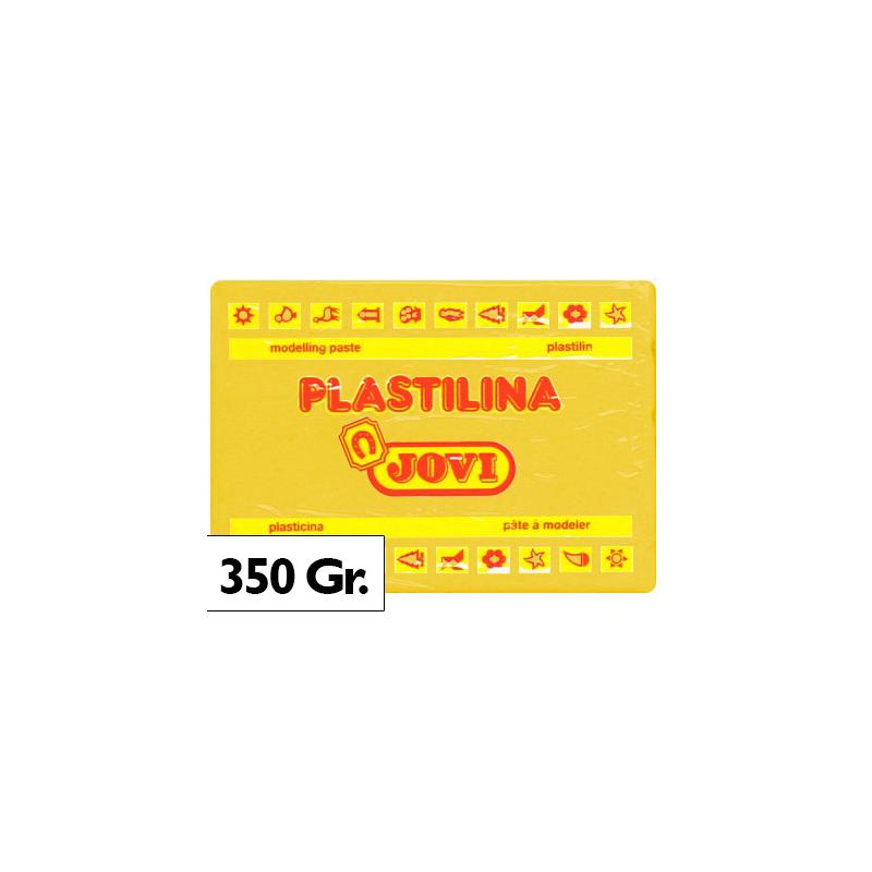 OfiElche-PLASTILINAS-PLASTILINA 350GR. AMARILLO OSCURO JOVI