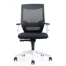 OfiElche-SILLAS DE TRABAJO-SILLA RD-908W SYNCRO CON BRAZOS TAP. MALLA