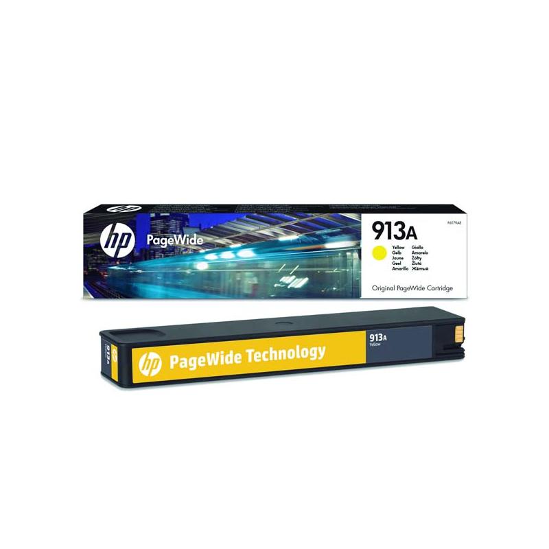 OfiElche-CONSUMIBLES ORIGINALES-CARTUCHO HP 913A (F6T79AE) AMARILLO