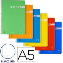OfiElche-A5 - LISO-CUADERNO A5 LISO 80H. 90GR PLASTIPAC