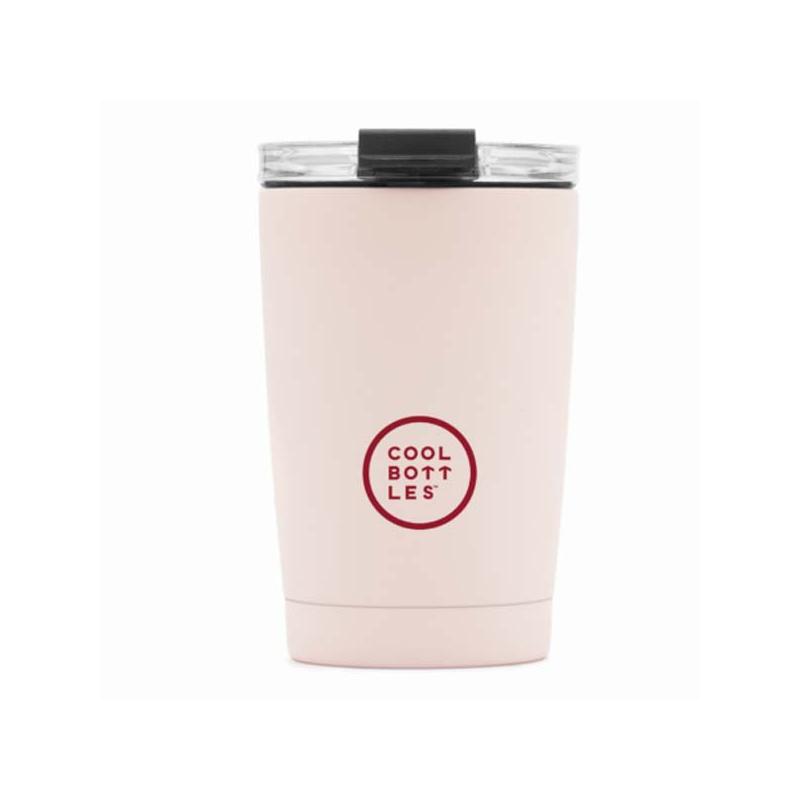 OfiElche-USO PERSONAL-VASO COOL BOTTLES 330ML PASTEL PINK (The Tumbler)