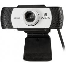 OfiElche-RATONES Y PERIFERICOS-Webcam NGS XpressCam 720 Microfono Integrado USB